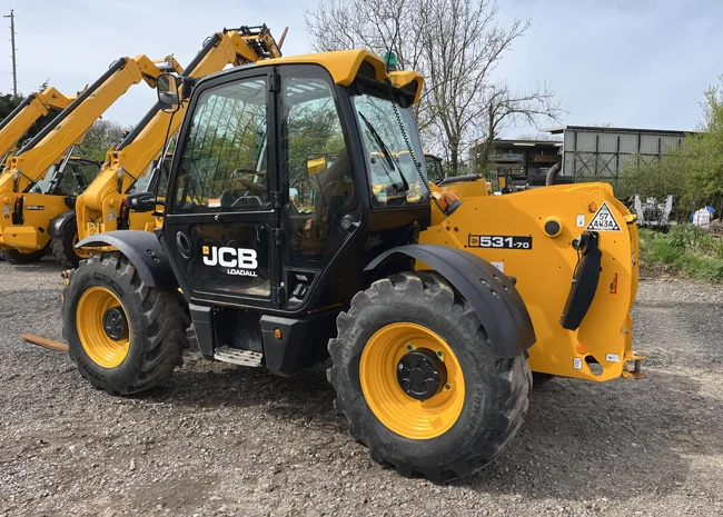 Продам телескопічний навантажувач JCB 531-70- фото № 1