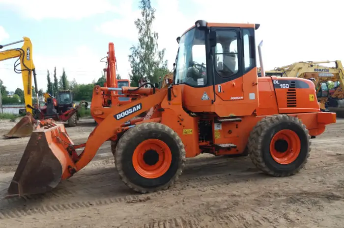 Фронтальный погрузчик Doosan DL160- фото № 3