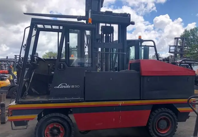 Боковой погрузчик Linde S50 2005 года- фото № 1