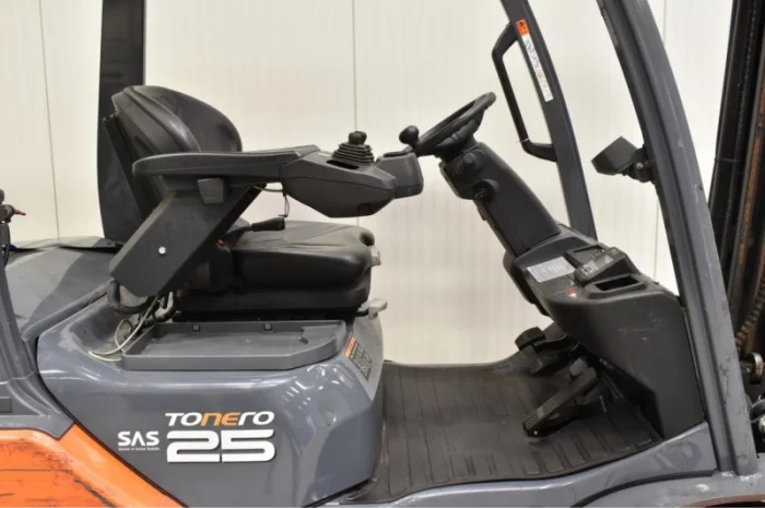 Вилочный погрузчик Toyota 02-8FGF25. Газовый погрузчик- фото № 4