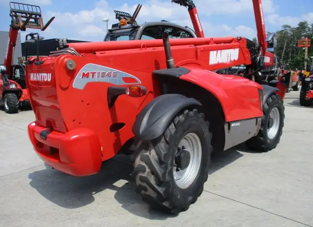 Телескопический погрузчик Manitou MT 1840. Спецтехника б/у- фото № 7