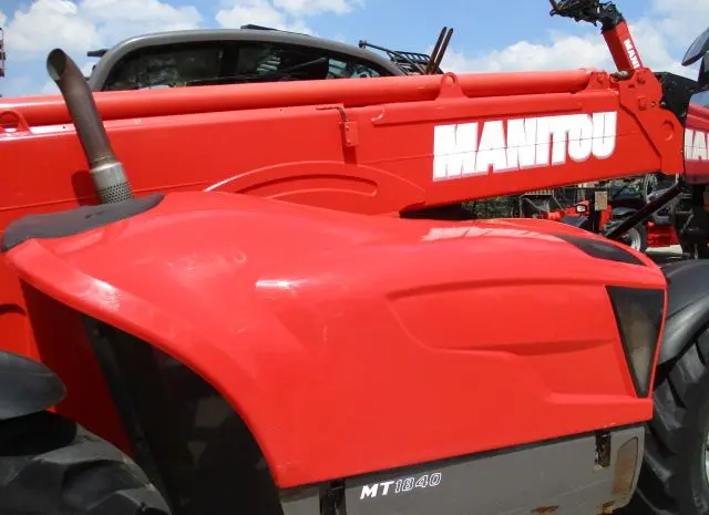 Телескопический погрузчик Manitou MT 1840. Спецтехника б/у- фото № 5