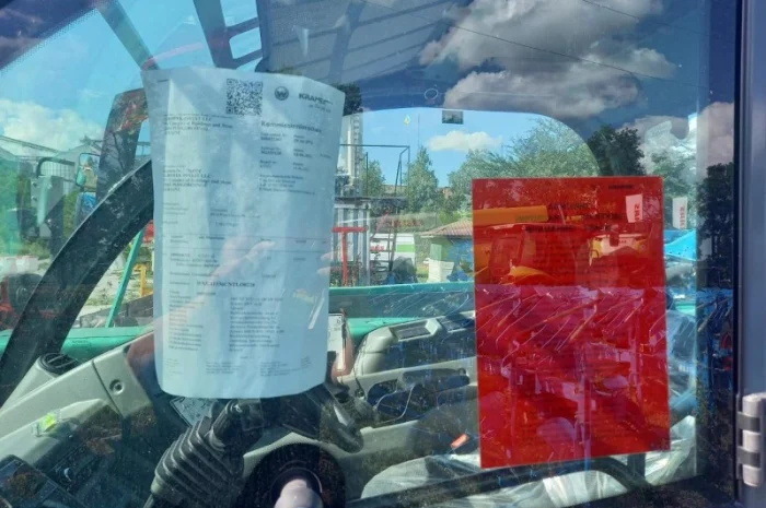 Телескопічний навантажувач Kramer KT 357- фото № 9