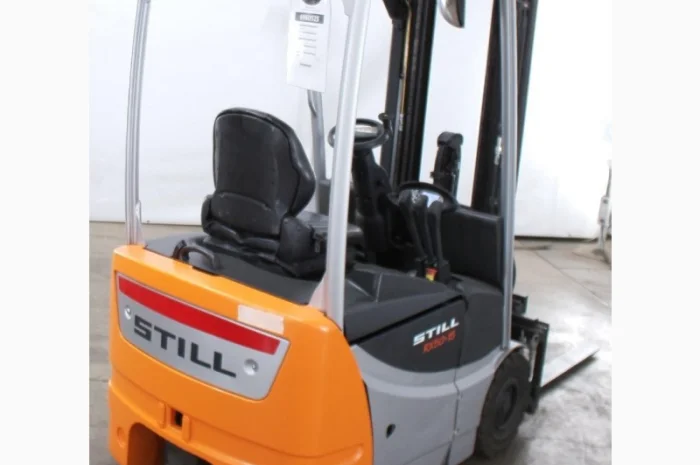 Електричний навантажувач вилковий Still Rx50-15 2017 року 1066 мотогодин вагоннік- фото № 2