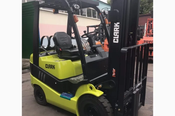 Новый газовый погрузчик 2т., Clark, двигатель Mitsubishi- фото № 5