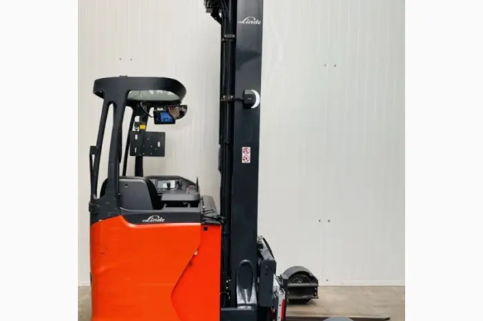 Штабелер-ричтрак Linde R20hd-01 2018 года 8 метров подъем 5528 моточасов- фото № 2