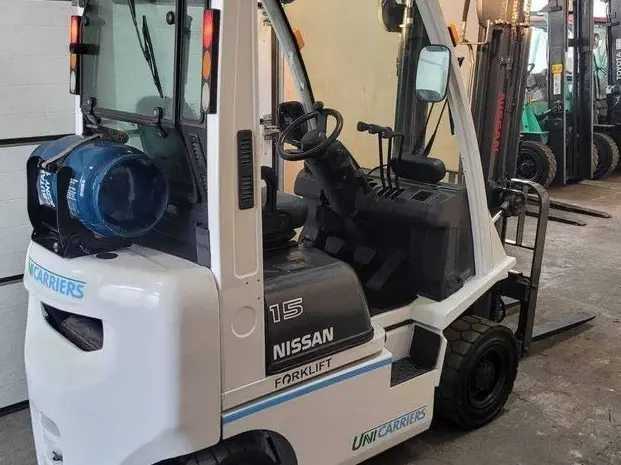 Навантажувач вилковий 1.5т Nissan 2014 року 3240 мотогодин- фото № 2