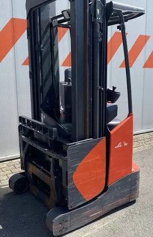 Штабелер річтрак Linde R16X 2017 года 5138 моточасов 9650мм подъем- фото № 2