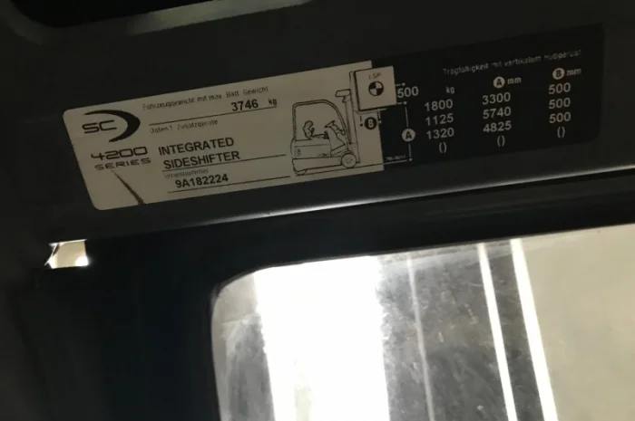 Оренда електронавантажувача електрокара 1.8т. 5700 мм підйом або продам- фото № 3