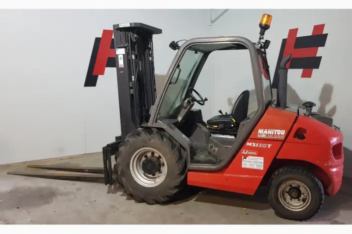 Погрузчик вилочный повышенной проходимости Manitou MSI30 триплекс 2011 года 1973 мч- фото № 3