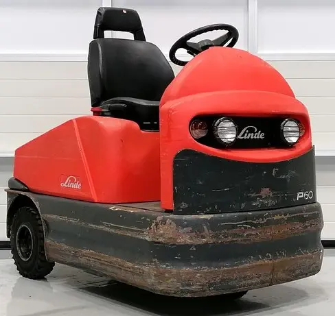 Электромобиль тягач LINDE P60Z- фото № 5