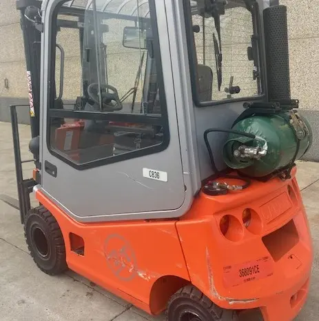 Вилковый погрузчик кара 1.5т. BT C4G150D двигатель Toyota 4Y- фото № 15