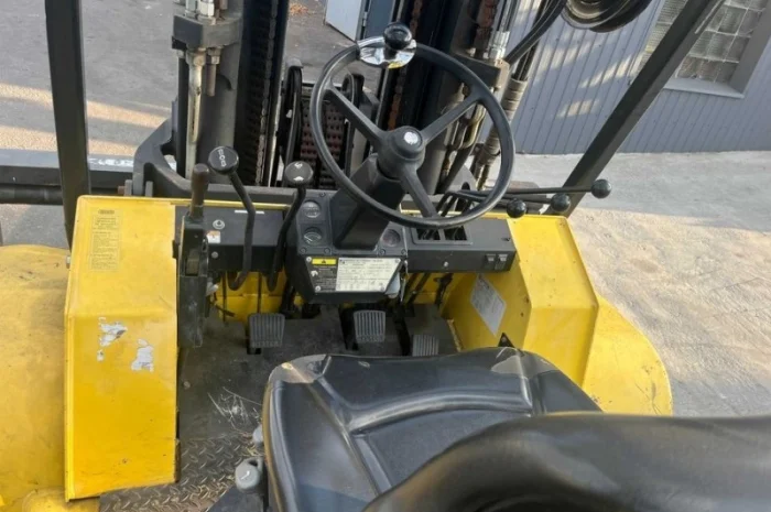 Вилочный погрузчик бу 6т. Hyster 4650 мм подъем 2200 мм габарит- фото № 4