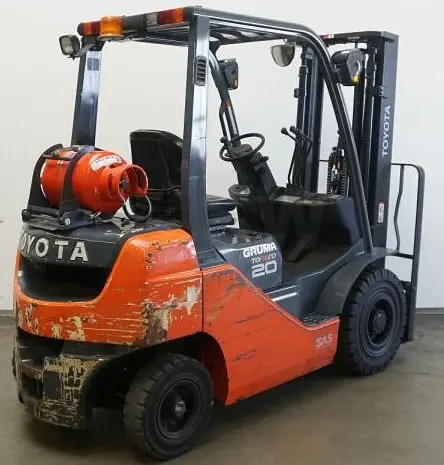 Вилковий навантажувач кара Toyota 02-8FGF20 2016 року вагоннік- фото № 3