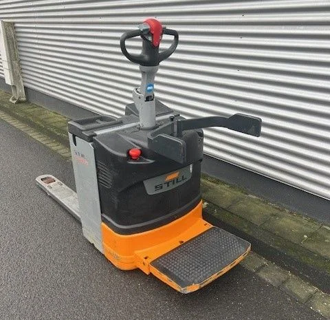 Самоходная электрическая тележка рокла с подножкой и поручнями Still 2т. 2020 года- фото № 2