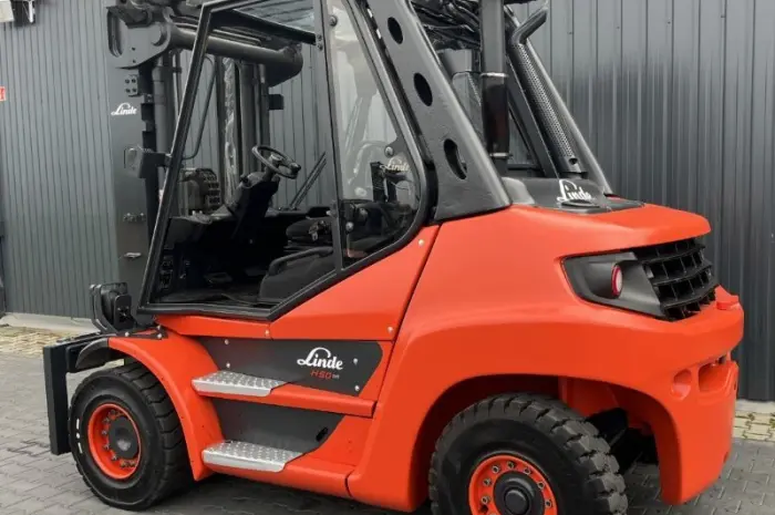 Дизельный погрузчик 5т. Linde H50D 2019 года триплекс- фото № 1