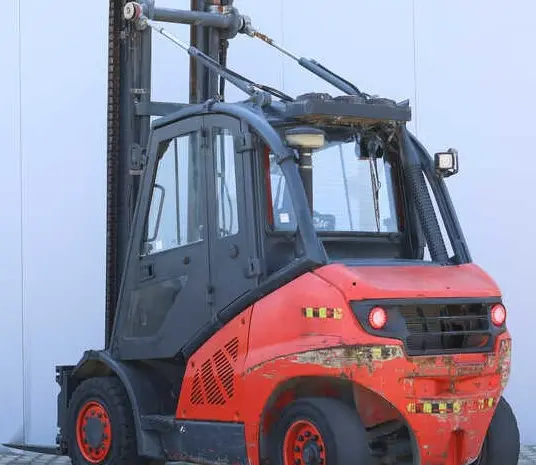 Дизельный погрузчик Linde H40D 2015 года кабина- фото № 5