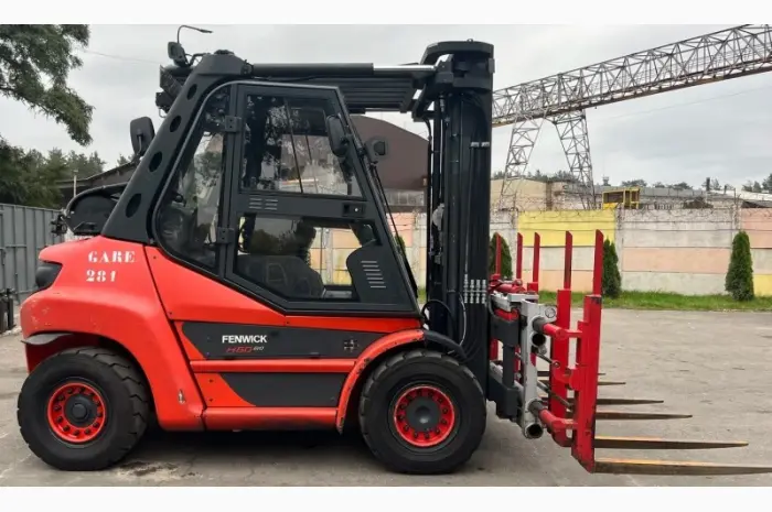 Вилочный погрузчик кара 6т. Linde H60T-03 2019 года в наличии- фото № 4