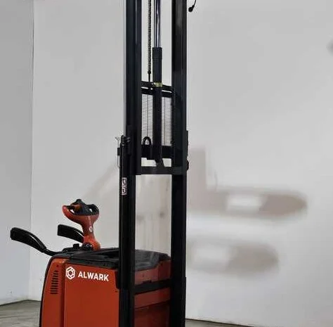 Поводковий штабелер Linde L12AP 2019 р. 756 мг 2924 мм підйом 1915мм габарит- фото № 4