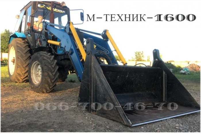 Челюстной ковш на фронтальные погрузчики- фото № 1