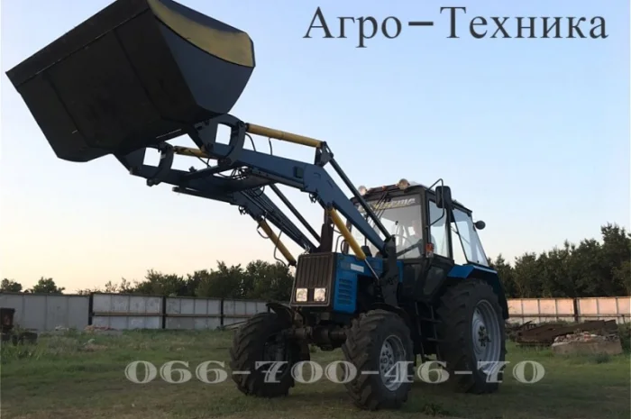 Быстросъемный фронтальный погрузчик Кун (швидкоз`ємний навантажувач)- фото № 4