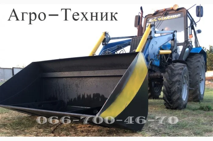 Быстросъемный фронтальный погрузчик Кун (швидкоз`ємний навантажувач)- фото № 1