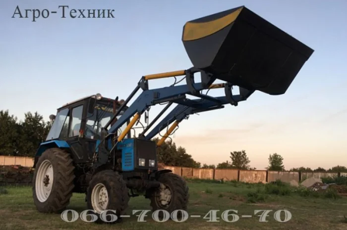 Быстросъемный фронтальный погрузчик Кун (швидкоз`ємний навантажувач)- фото № 11