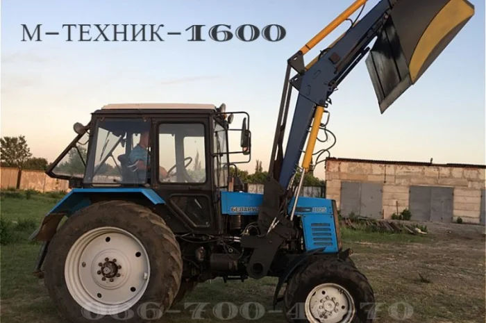 Быстросъемный фронтальный погрузчик Кун (швидкоз`ємний навантажувач)- фото № 12