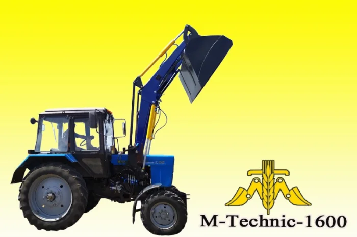 Быстросъёмный фронтальный погрузчик Кун M-Technik1600- фото № 5