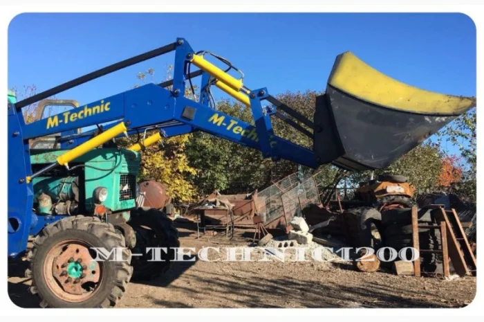 Фронтальный погрузчик "M-TECHNIC1200" (навантажувач фронтальний)- фото № 5