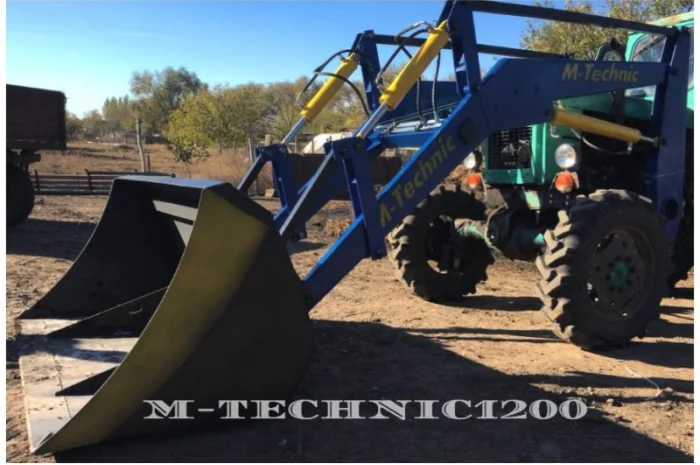 Фронтальный погрузчик "M-TECHNIC1200" (навантажувач фронтальний)- фото № 7