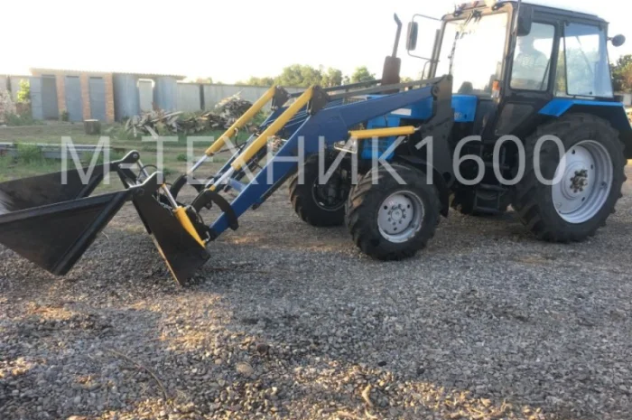 Погрузчик фронтальный быстросъемный М-Техник1600- фото № 4