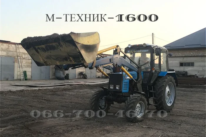 Быстросъёмный фронтальный погрузчик Кун (навантажувач фронтальний)- фото № 2