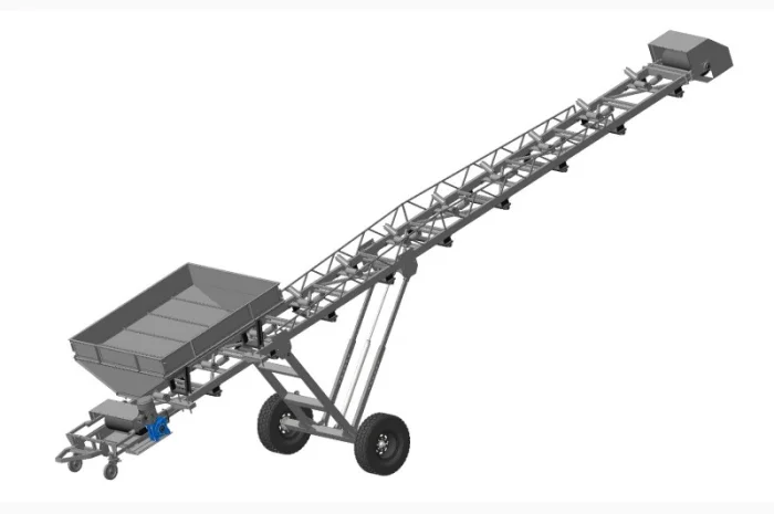Конвеєр стрічковий пересувний КЛП-12 "Буржуй" для завантаження вагонів, автотранспорту- фото № 1