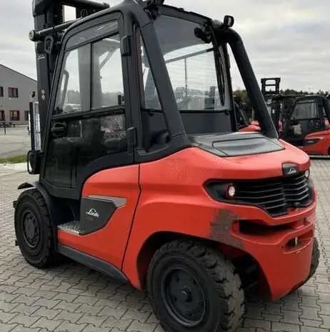 Дизельный погрузчик кара 5т. Linde 2022 года 258 моточасов- фото № 5