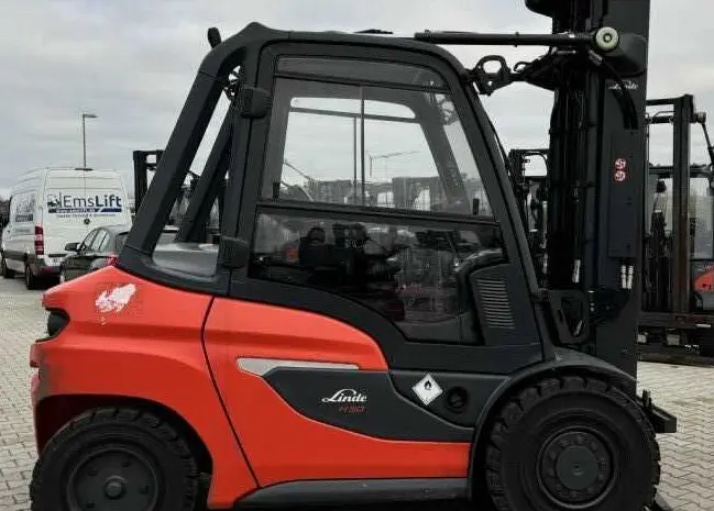 Дизельный погрузчик кара 5т. Linde 2022 года 258 моточасов- фото № 8