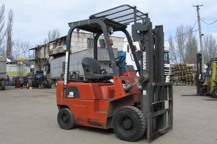 Газ - бензиновый автопогрузчик Nissan J01A15 на 1.5 тонны- фото № 2