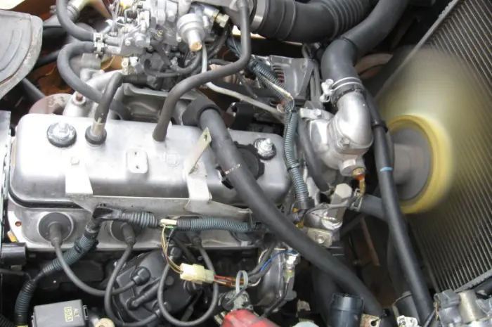 Газобензиновий автопогрузчик Toyota 02-7FG14 на 1.35 тонни- фото № 3