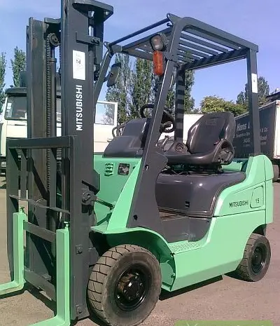Вилочный автопогрузчик Mitsubishi FD15T-F16D на 1.5 тонны- фото № 1