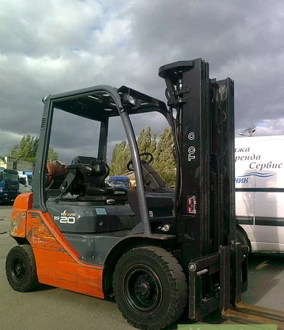 Вилочный погрузчик Toyota 02-8FGF20 на 2 тонны- фото № 1