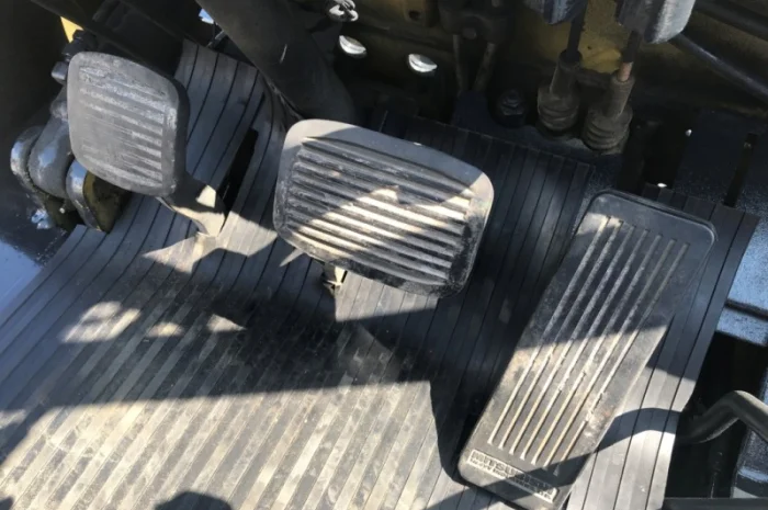 Газ-бензиновый вилочный погрузчик навантажувач Mitsubishi на 1.5 тонны- фото № 8