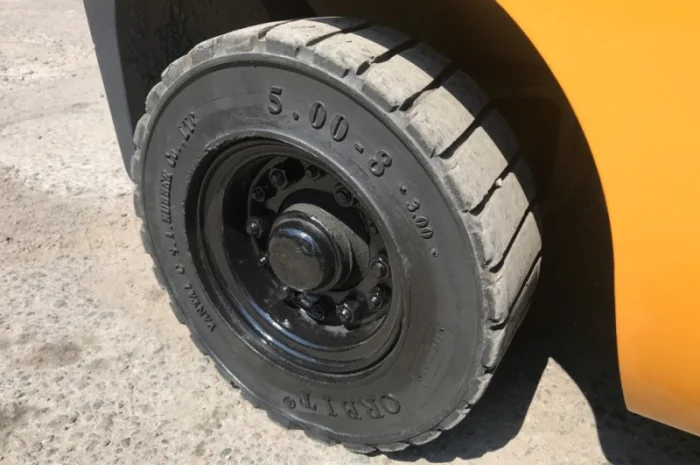 Газ-бензиновый вилочный погрузчик навантажувач Mitsubishi на 1.5 тонны- фото № 9