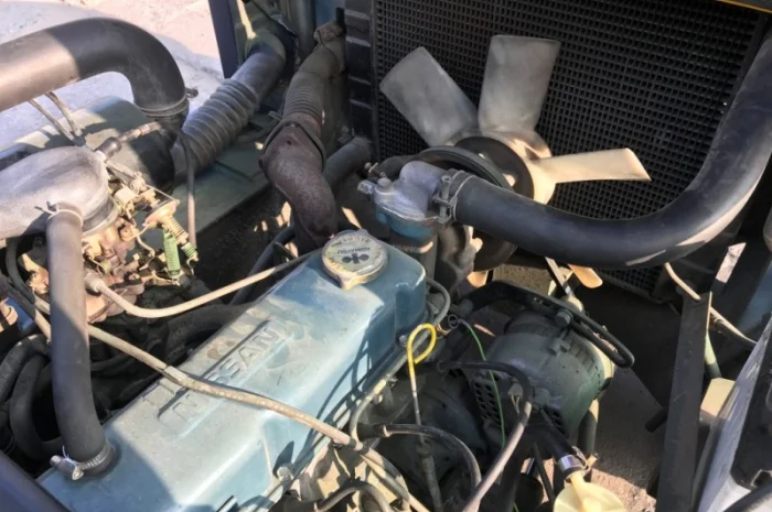 Вилочный автопогрузчик Komatsu на больших 15 колёсах как у 4-х тонного погрузчика- фото № 7