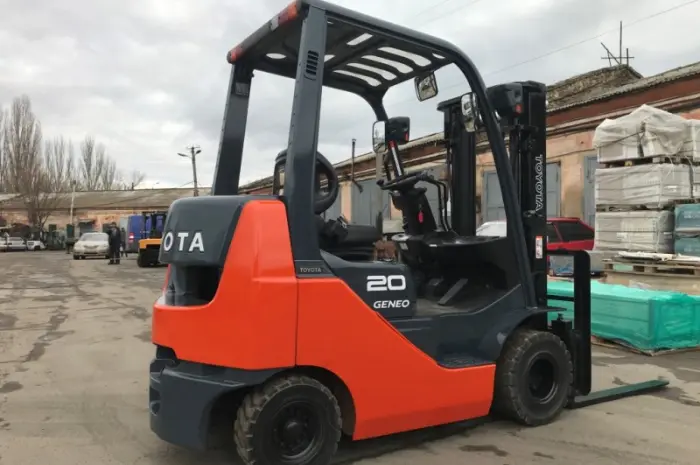 Вилочный погрузчик навантажувач Toyota компакт-модель- фото № 6