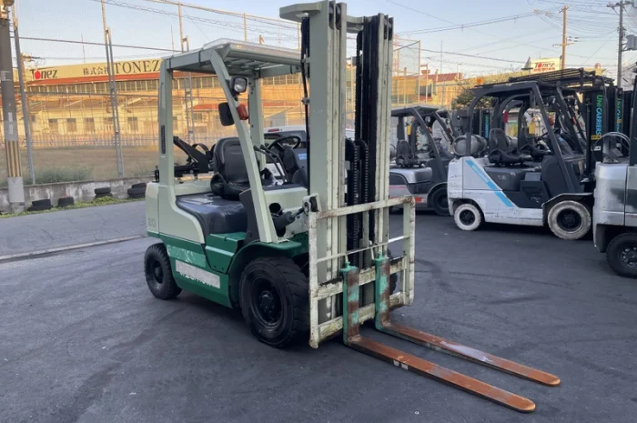 Вилковий автопогрузчик Nissan, вагонник з щоглою 5.15 метри. 2015 року. Модель: P1F2A20D- фото № 6