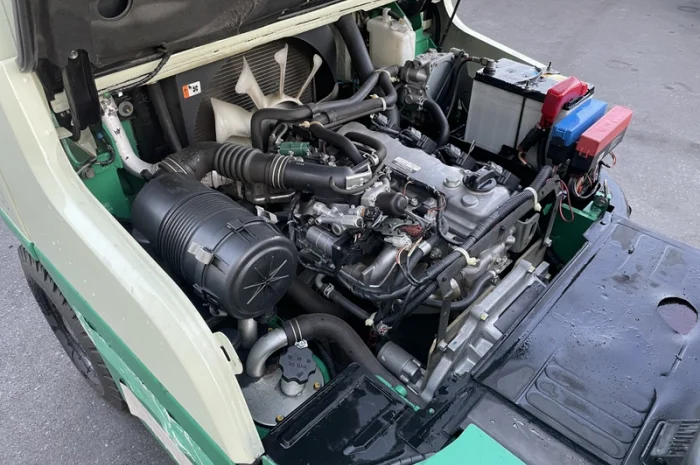 Вилковий автопогрузчик Nissan, вагонник з щоглою 5.15 метри. 2015 року. Модель: P1F2A20D- фото № 7