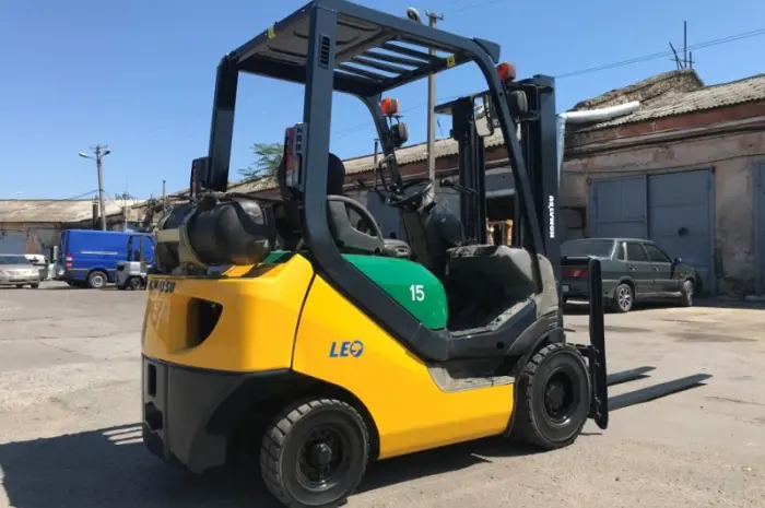 Газовый автопогрузчик Komatsu FG15HT-20 грузоподъёмностью 1.5 тонны- фото № 1