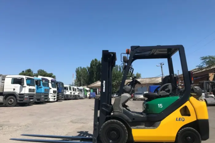 Газовый автопогрузчик Komatsu FG15HT-20 грузоподъёмностью 1.5 тонны- фото № 2