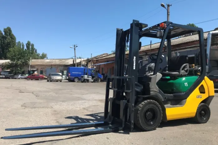 Газовый автопогрузчик Komatsu FG15HT-20 грузоподъёмностью 1.5 тонны- фото № 8
