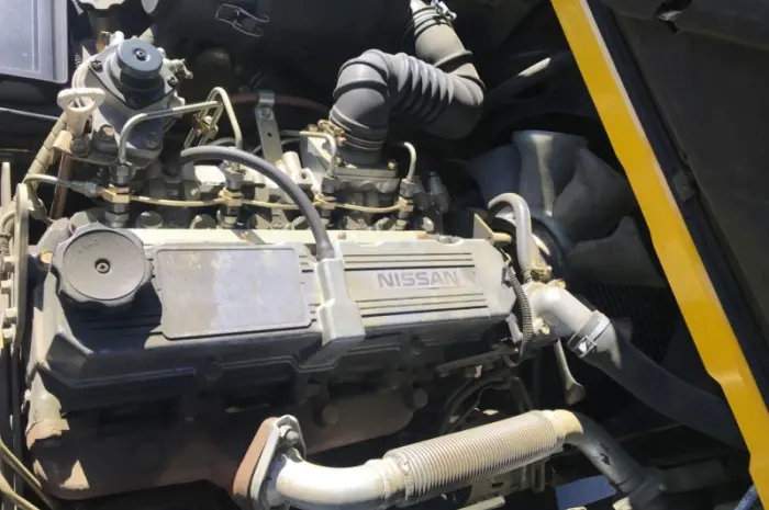 Вилочный дизельный автопогрузчик Nissan YL02A25 с автоматической коробкой передач- фото № 7
